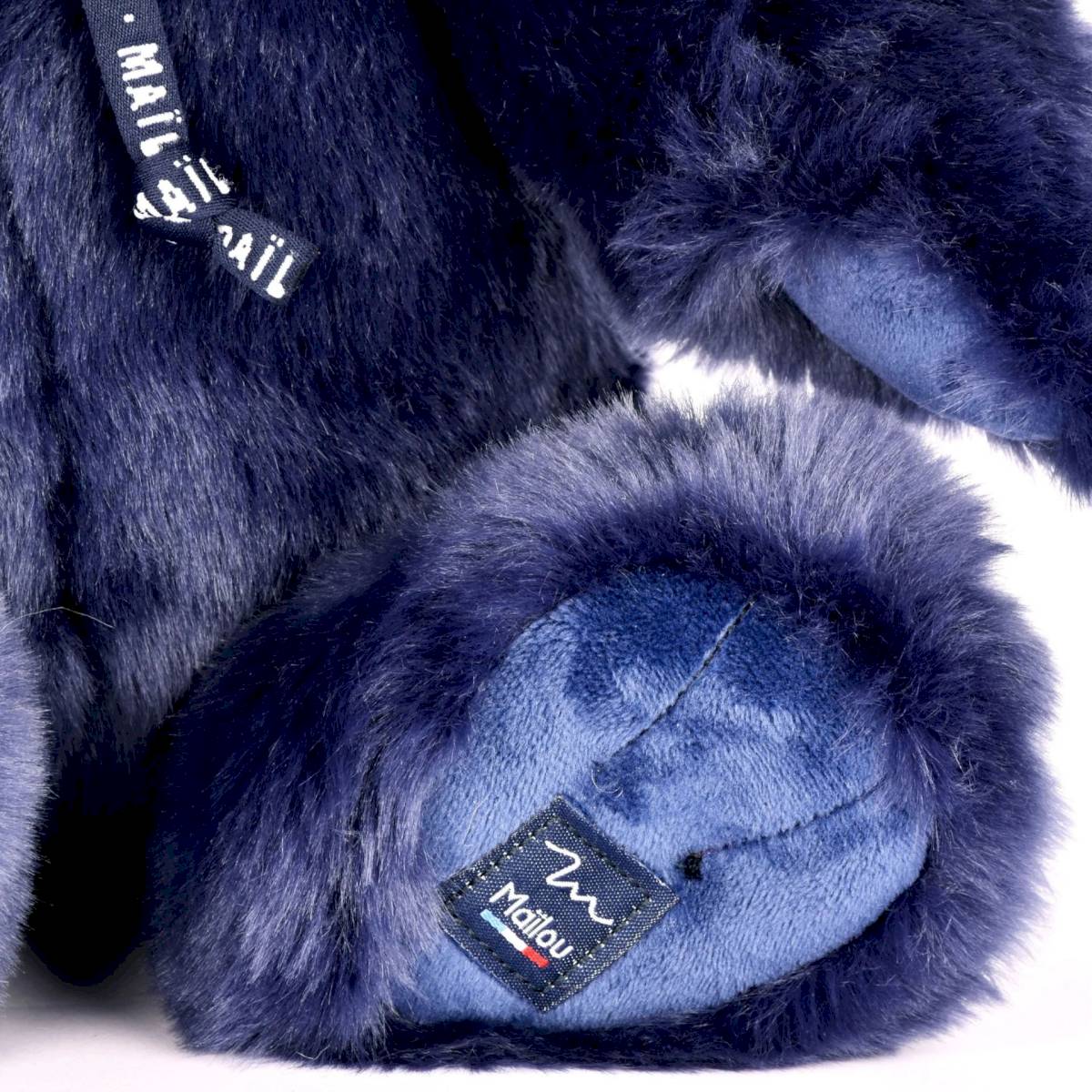 Peluche L'Ours Maïlou Marine 35cm