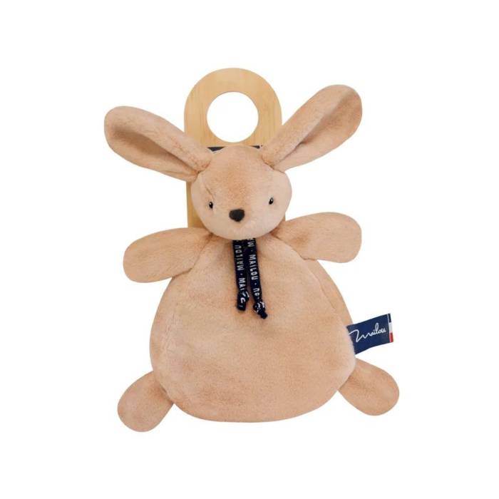 Doudou Lapin Dorlotin beige