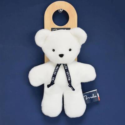 Petite Peluche Ours Dorlotin blanc