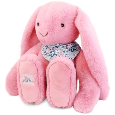 Peluche Lapin rose Copains Câlins 50 cm(dupliqué)