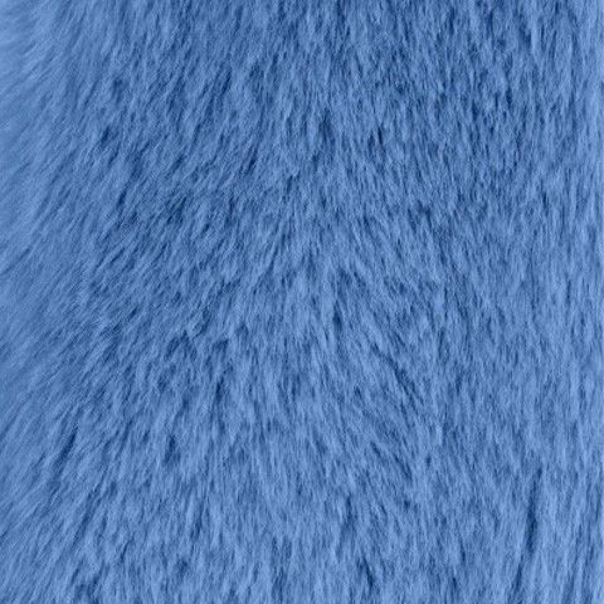 Peluche Lapin Fleurette bleu 35cm