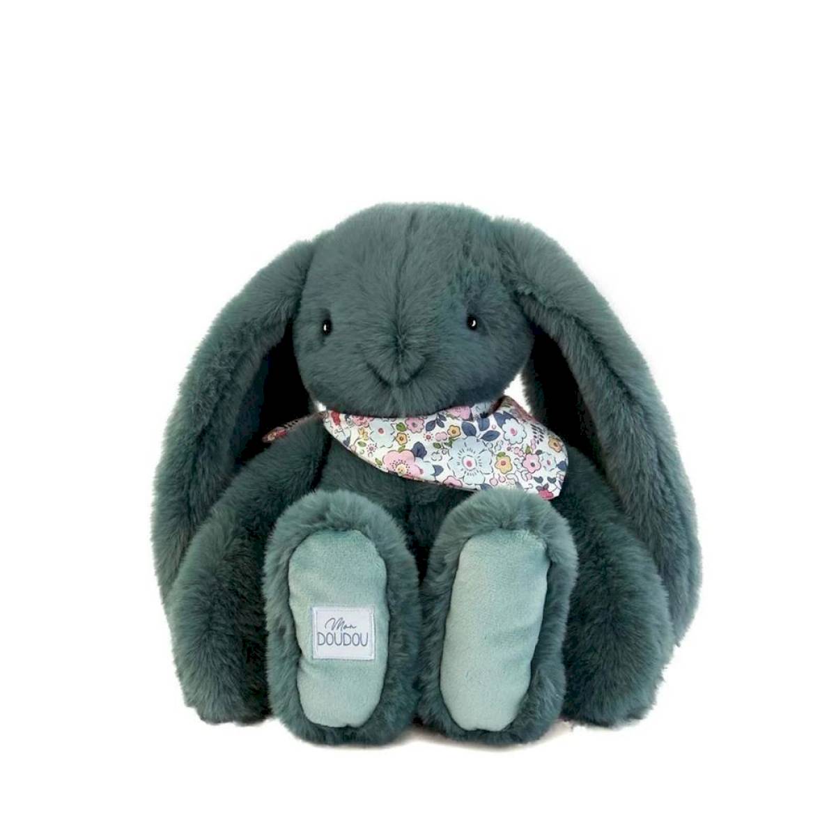 Peluche Lapin Fleurette Eucalyptus 35cm