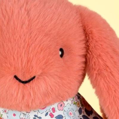 Peluche Lapin Fleurette Eucalyptus 35cm(dupliqué)