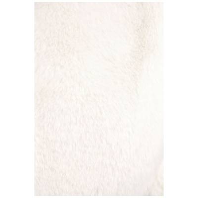 Peluche Lapin Fleurette Blanc 25cm