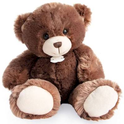 Peluche Ours Bellydou marron 40cm