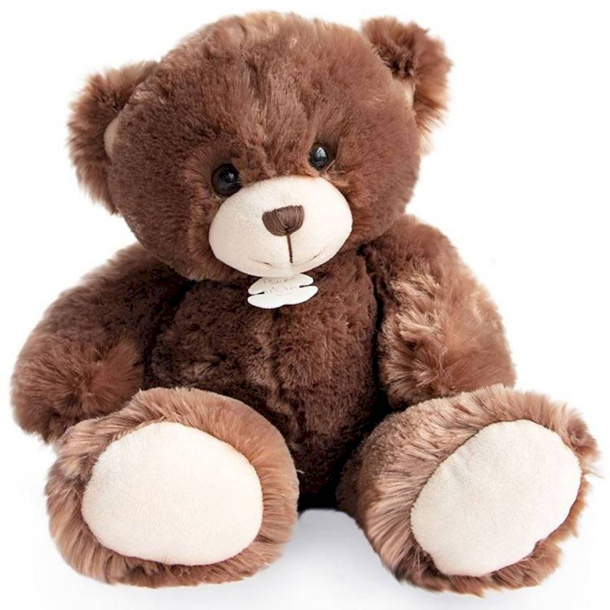 Peluche Ours Bellydou marron 40cm