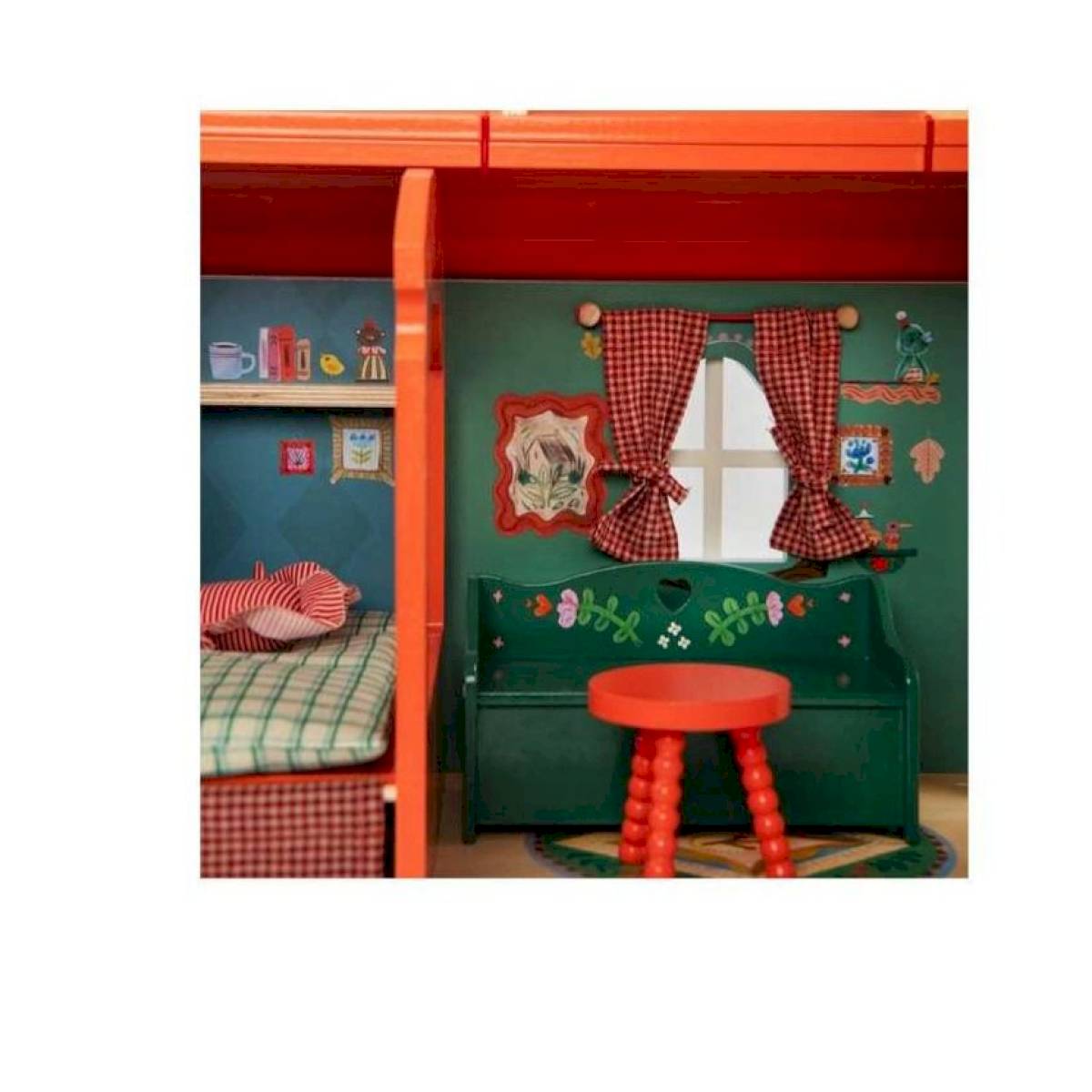 Roulotte en bois - Les Minouchkas