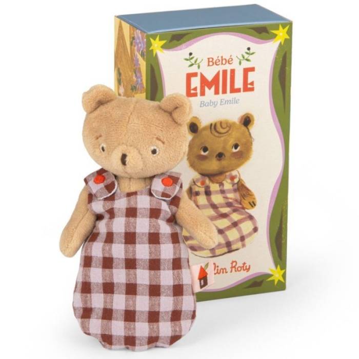 Peluche Bébé Emile le petit ours Les Minouchkas Peluche Bébé Emile le petit ours Les Minouchkas