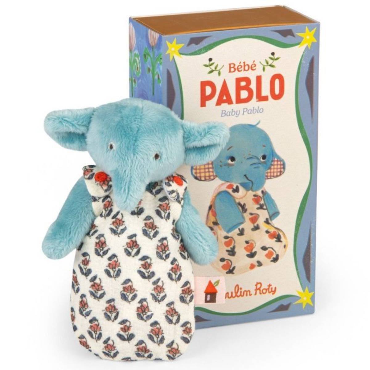 Peluche Bébé Pablo l'éléphant Les Minouchkas
