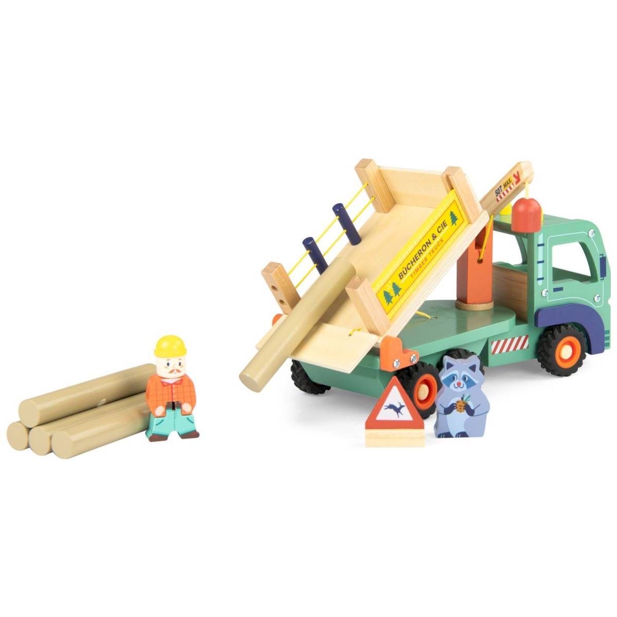 Camion forestier Avenue du Moulin