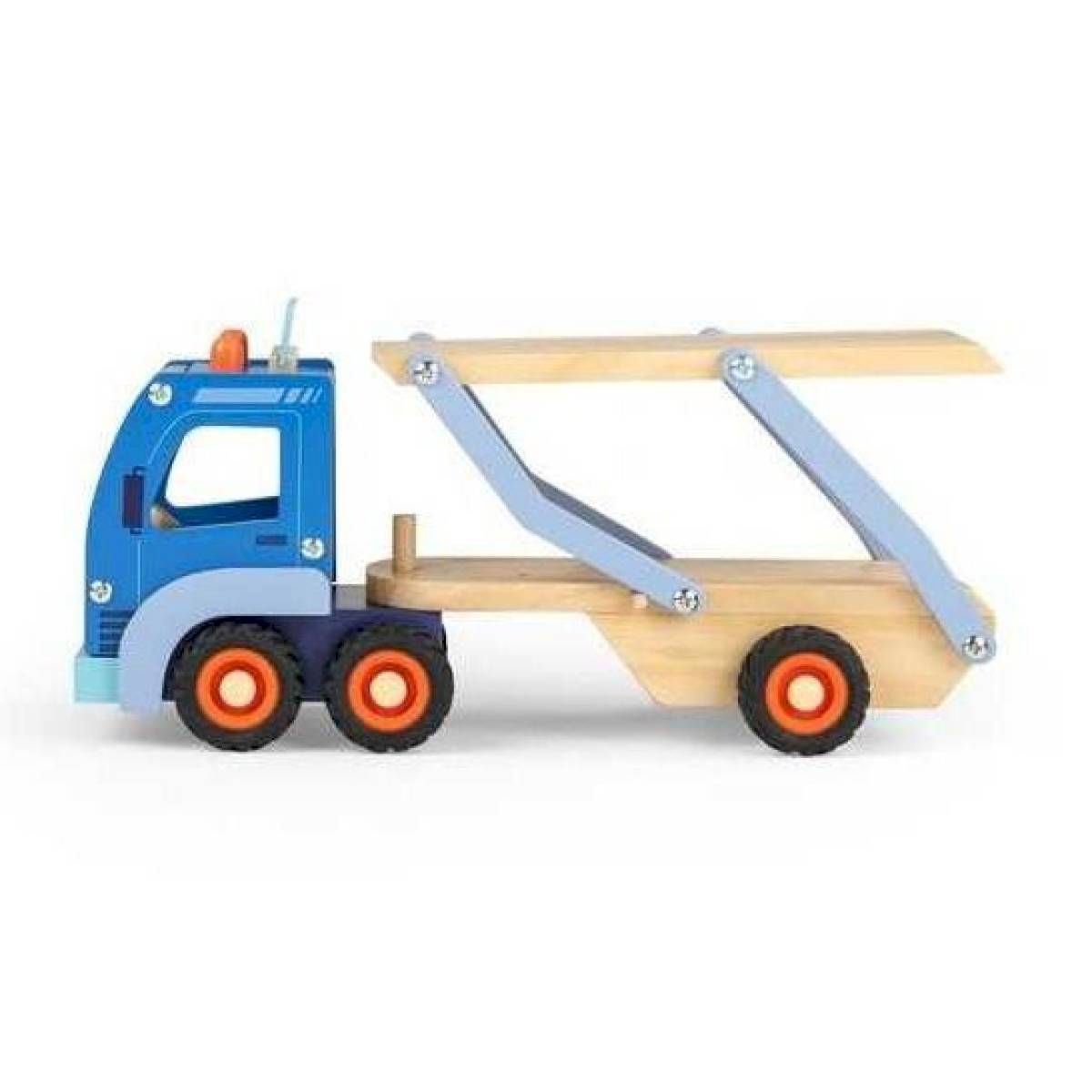 Camion de transport de voitures Avenue du Moulin