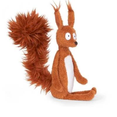 Peluche Ecureuil 42cm - Ecole des Loisirs
