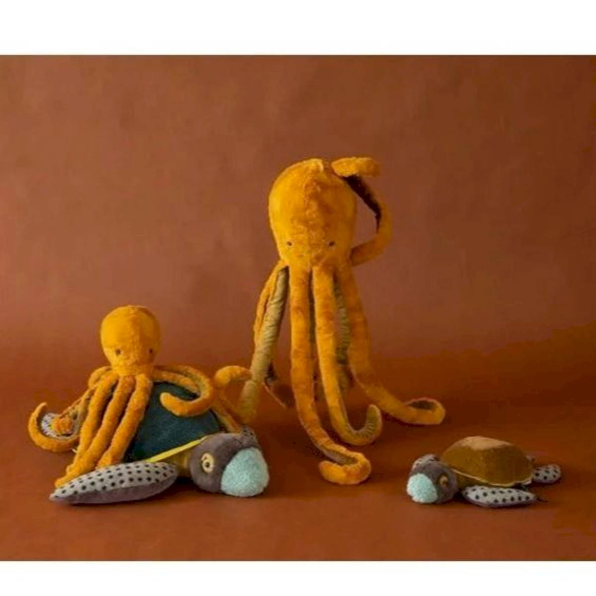 Peluche Grand poulpe - Tout autour du monde