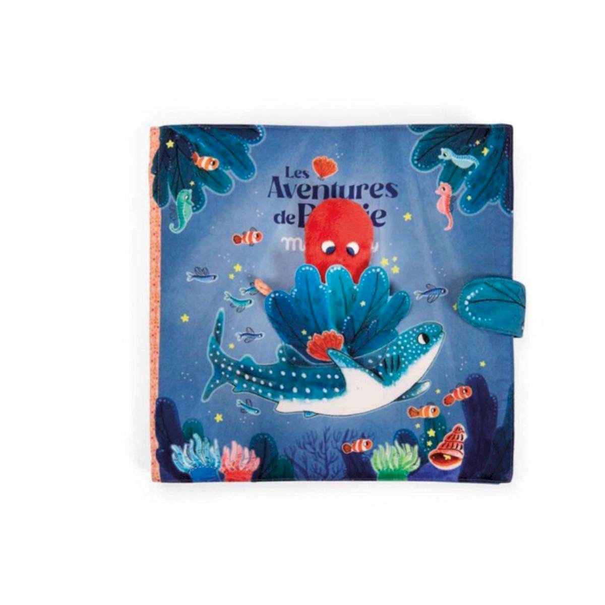 Grand Livre d'activités en tissu Les aventures de Paulie