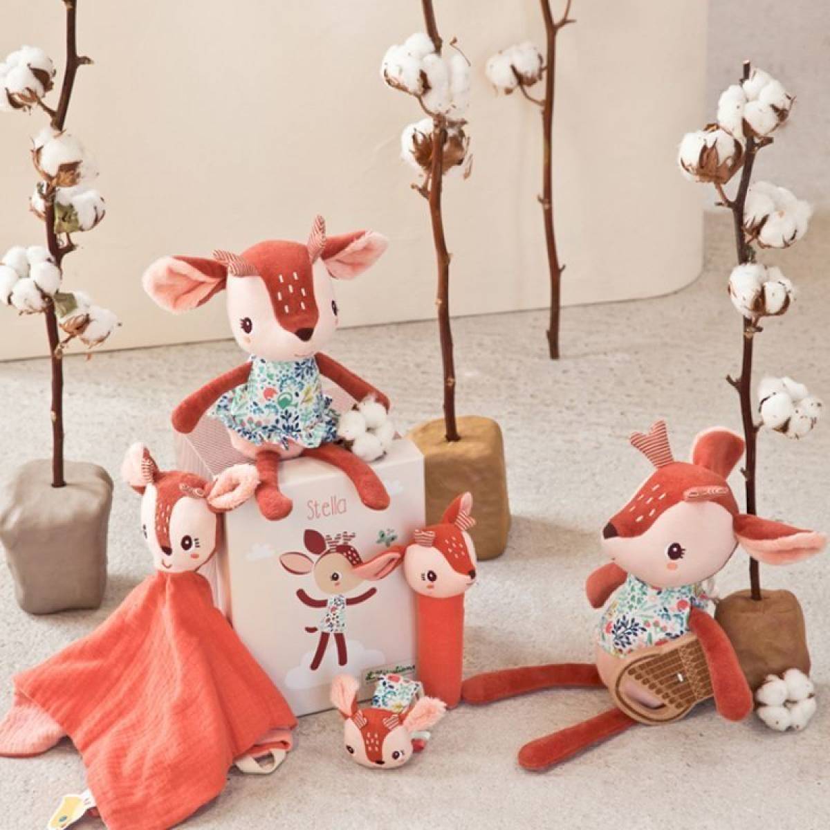 Peluche musicale Stella le Faon