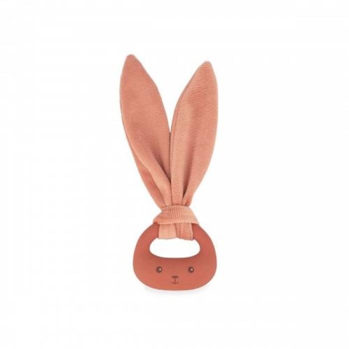 Anneau de dentition en silicone Lapin Terracotta Anneau de dentition en silicone Lapin Terracotta
