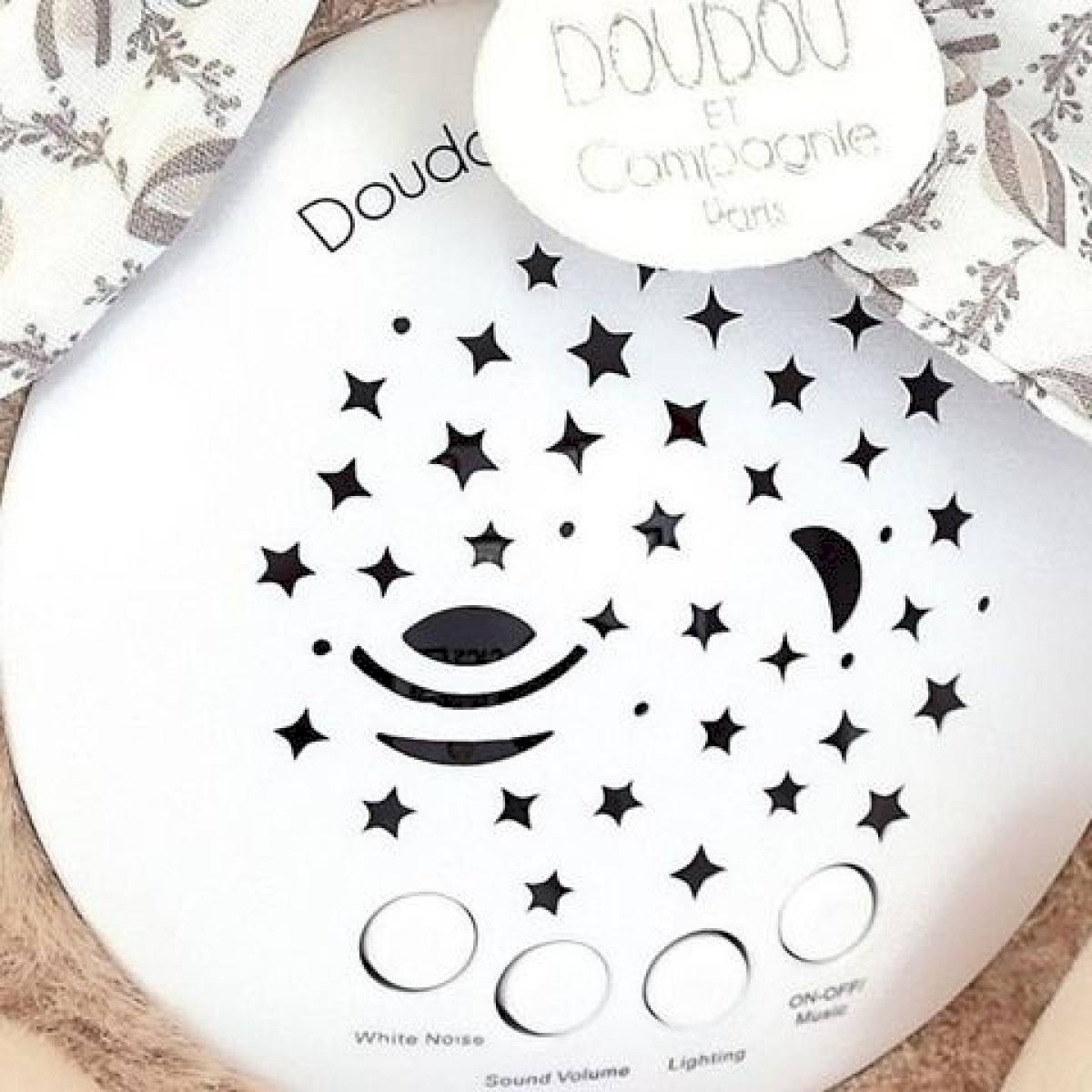 Veilleuse musicale Lapin beige