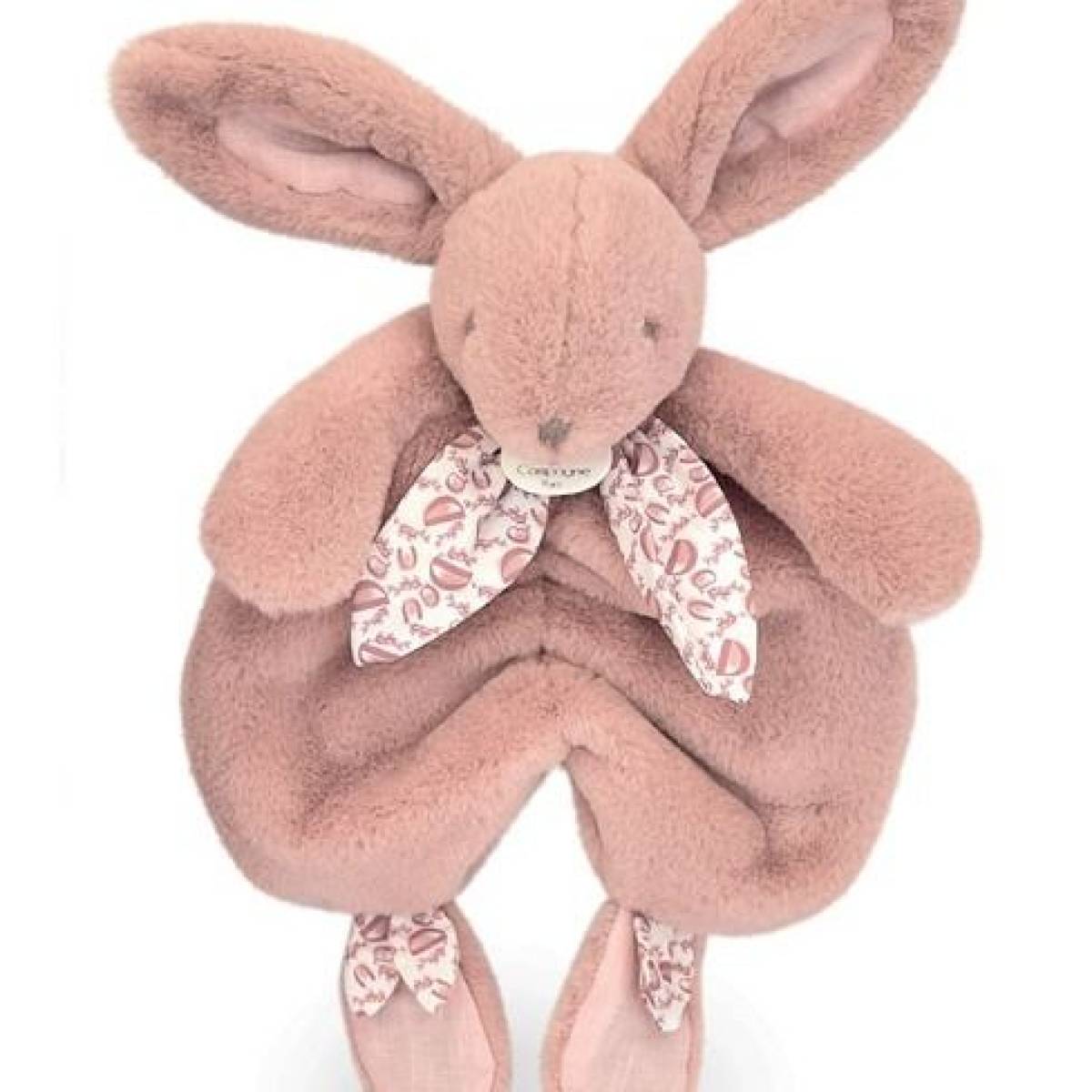 Doudou Lapin rose 29cm