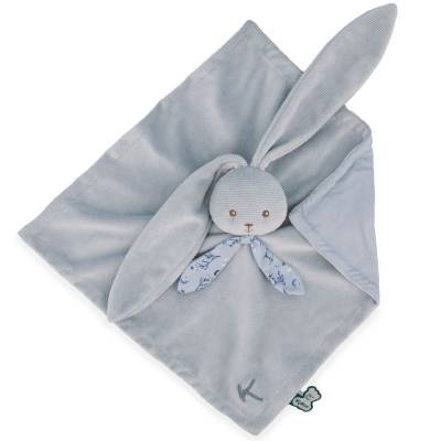 Doudou Lapin bleu 30cm
