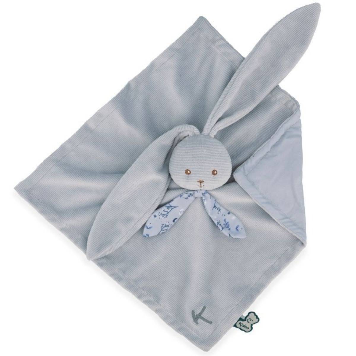 Doudou Lapin bleu 30cm