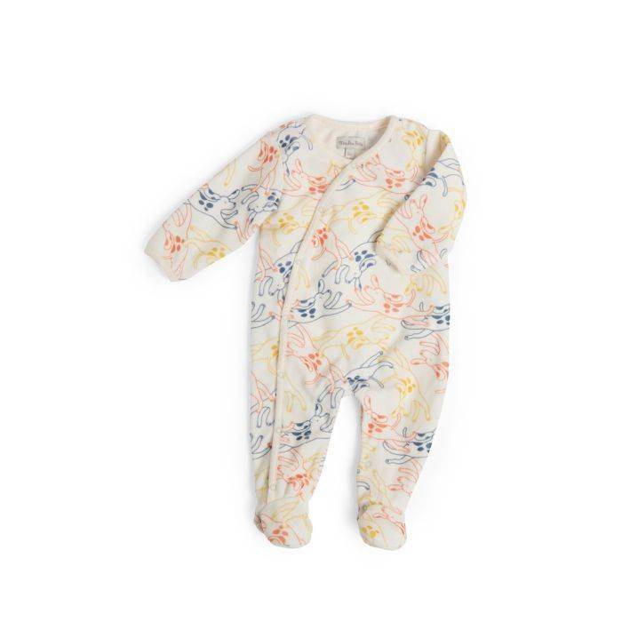 Pyjama en velours 3m Puce et Pilou