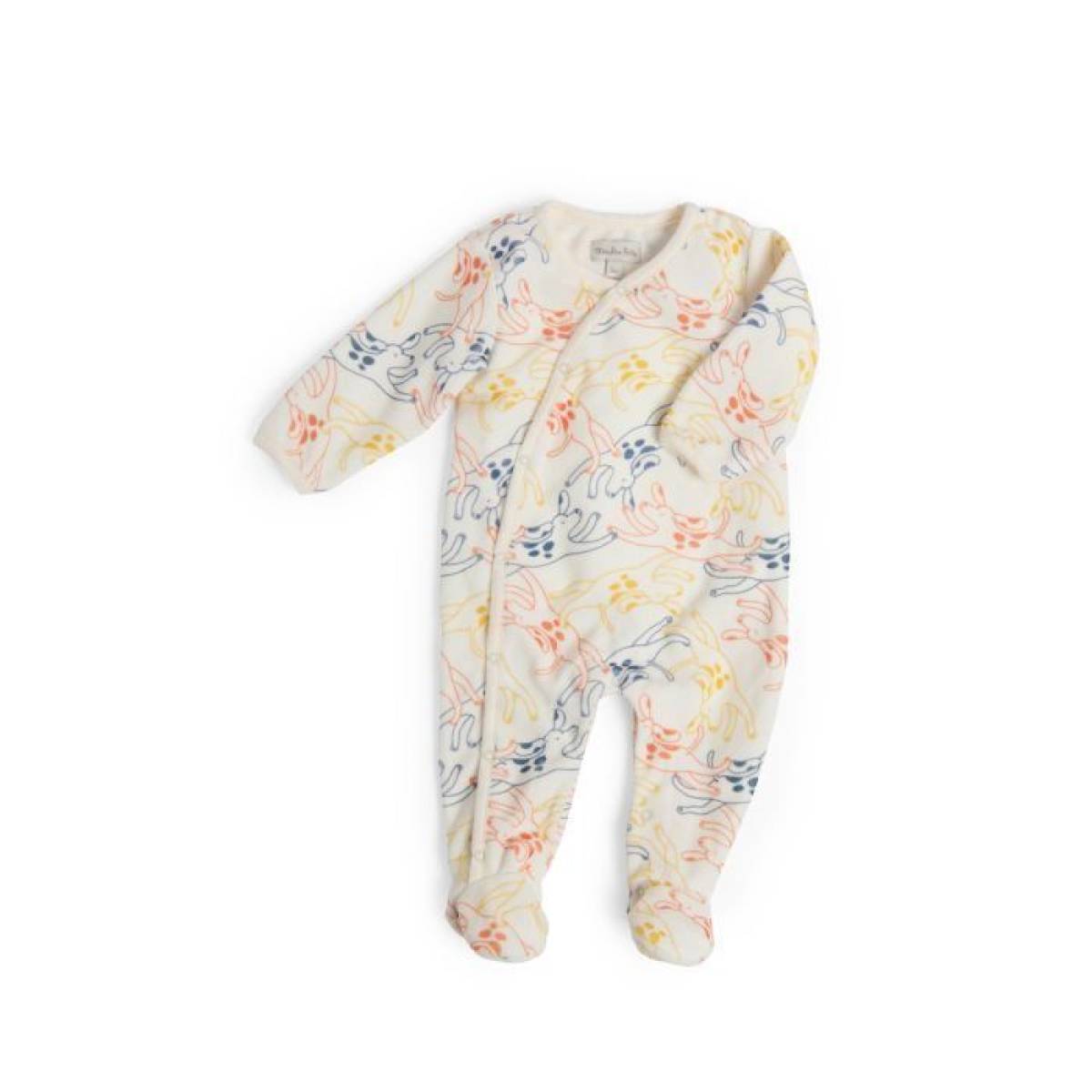 Pyjama en velours 6m Puce et Pilou