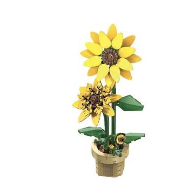 Tournesol en pot CaDa 187 pièces