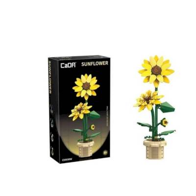Tournesol en pot CaDa 187 pièces