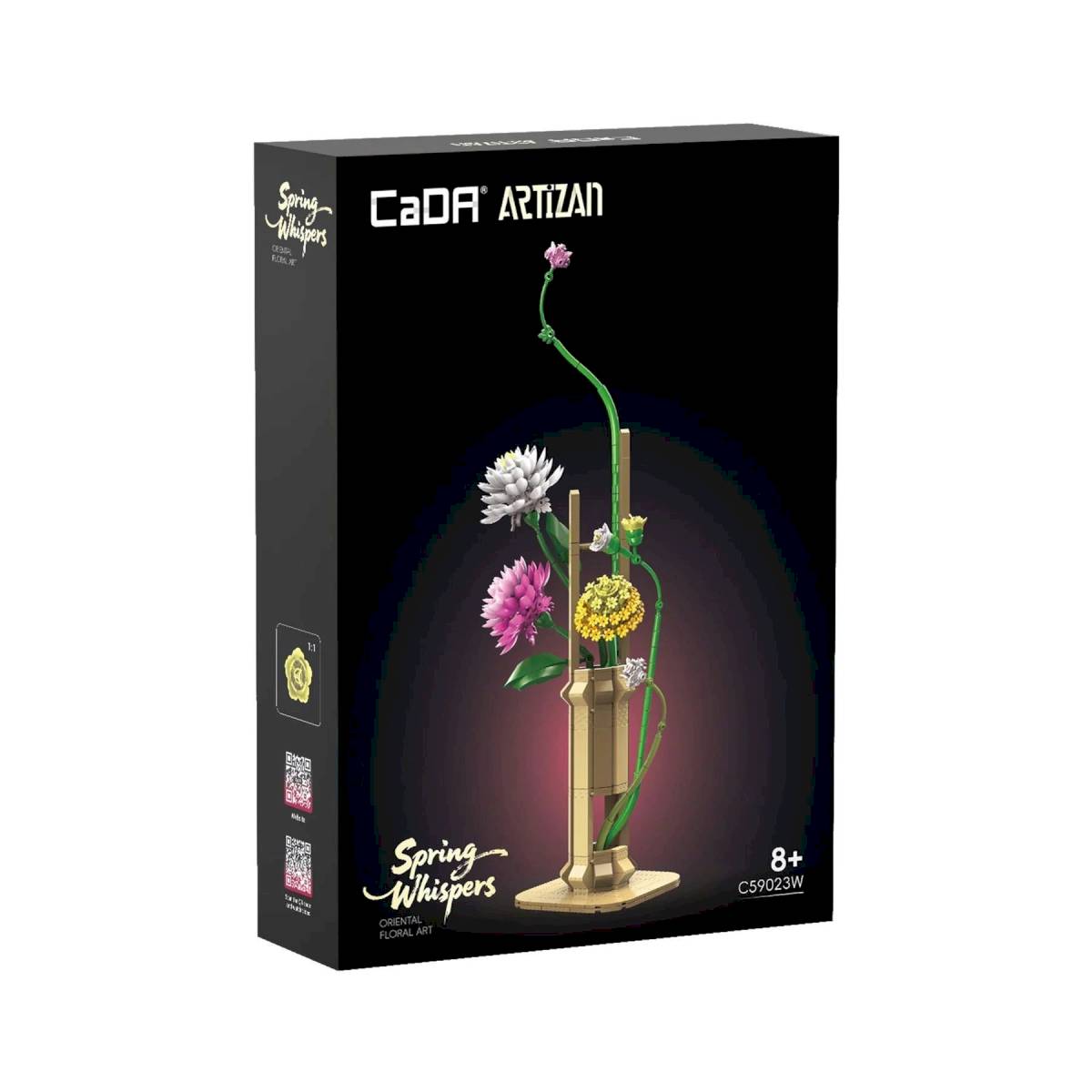Construction composition florale Printemps CaDa 613 pièces