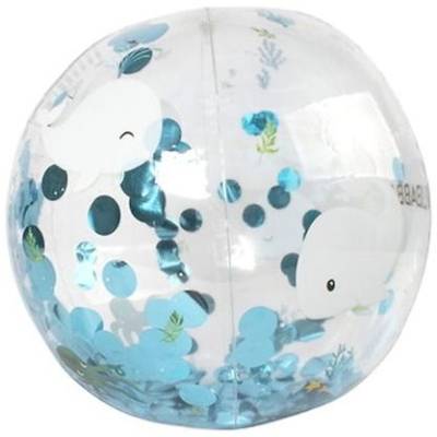 Ballon de plage Christian la Baleine 40cm