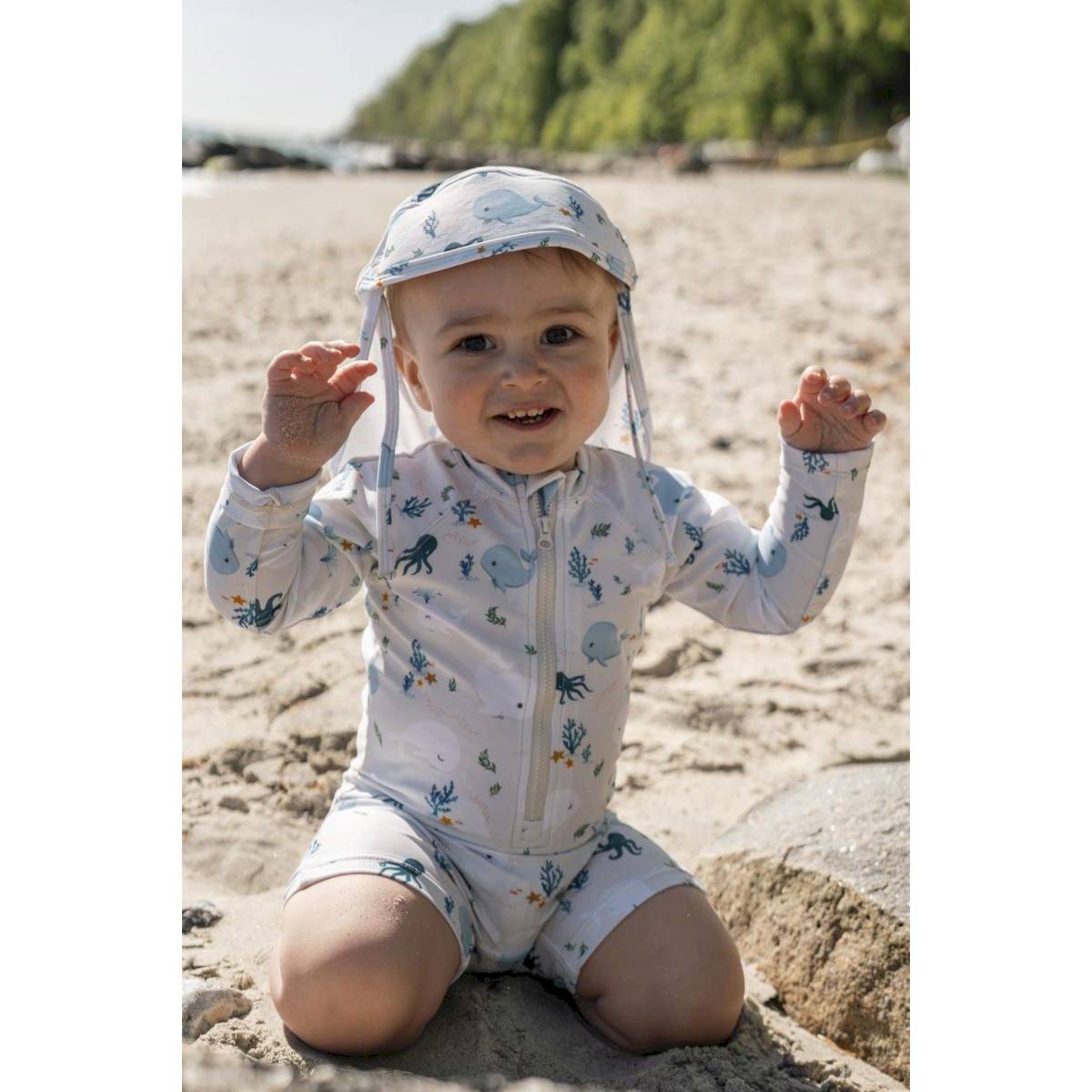 Chapeau anti UV Christian la Baleine 1-3 ans