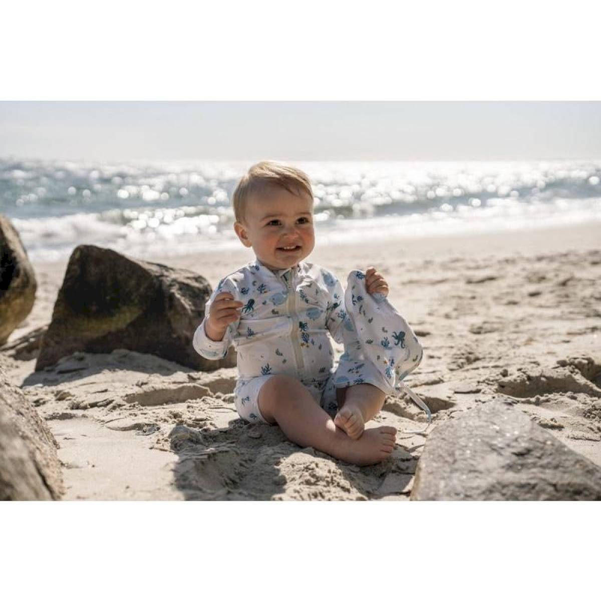 Maillot de bain combinaison anti UV Dino beach 1-2 ans(dupliqué)