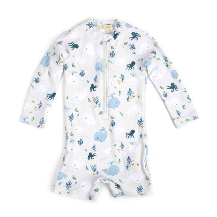 Maillot de bain combinaison anti UV Christian la Baleine 3-4 ans