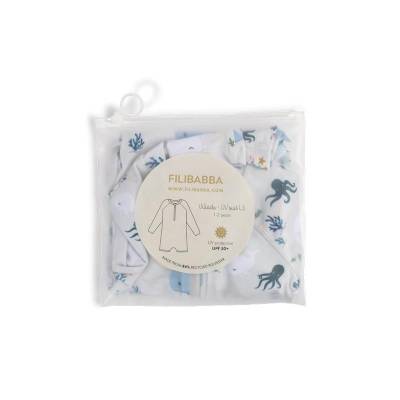 Maillot de bain combinaison anti UV Christian la Baleine 3-4 ans