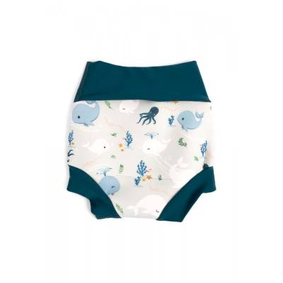 Maillot de bain combinaison anti UV Christian la Baleine 1-2 ans(dupliqué)