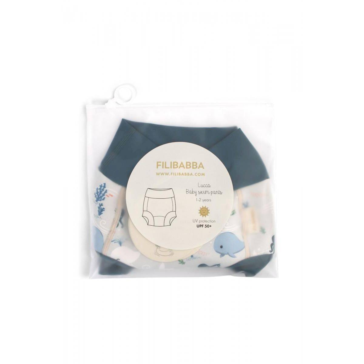 Maillot de bain combinaison anti UV Christian la Baleine 1-2 ans(dupliqué)