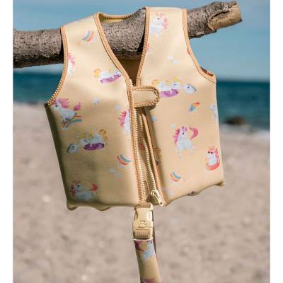Gilet de natation La plage des Licornes 5-6 ans
