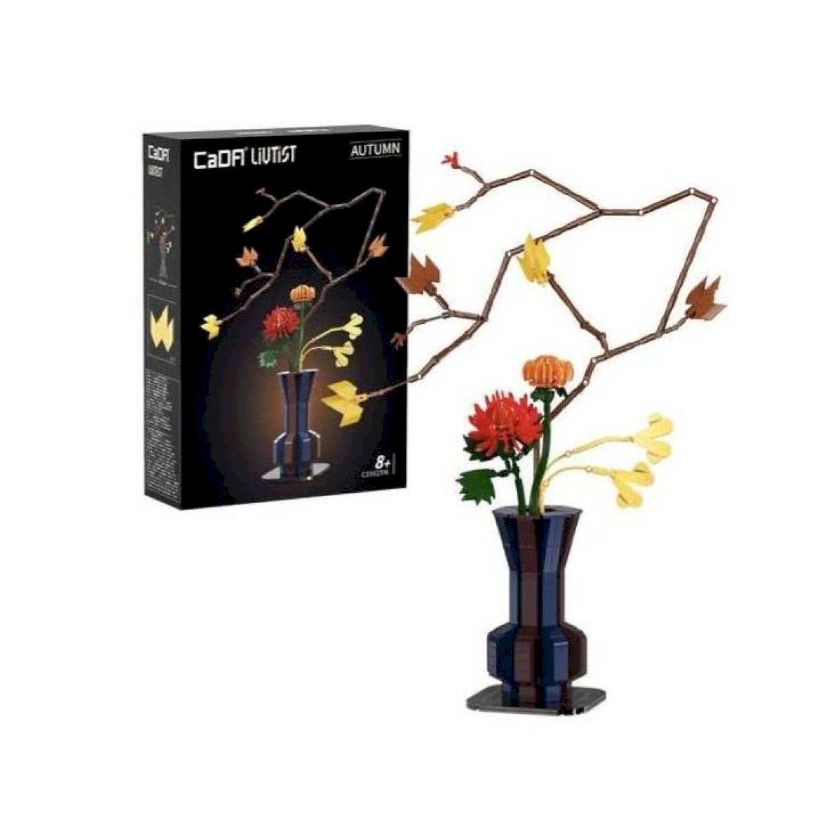 Composition florale Automne en briques CaDa 795 pièces