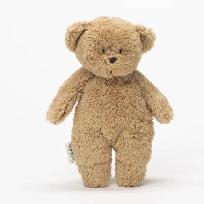 Petit ours sensoriel Moonie Cappuccino