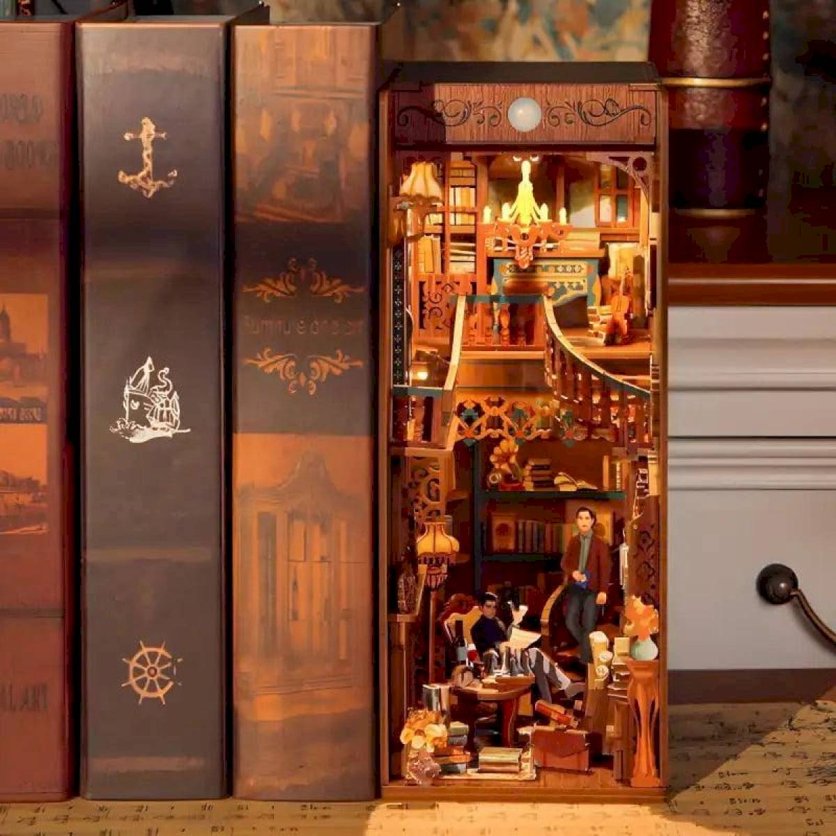 Book Nook  Violin Detective Agency- Tonecheer