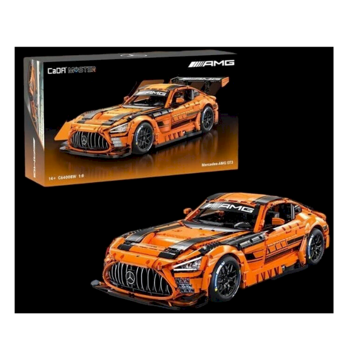 Voiture de course Mercedes-AMG GT3 - 5466 pièces