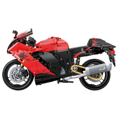Moto Suzuki Hayabusa à construire - 1043 pièces