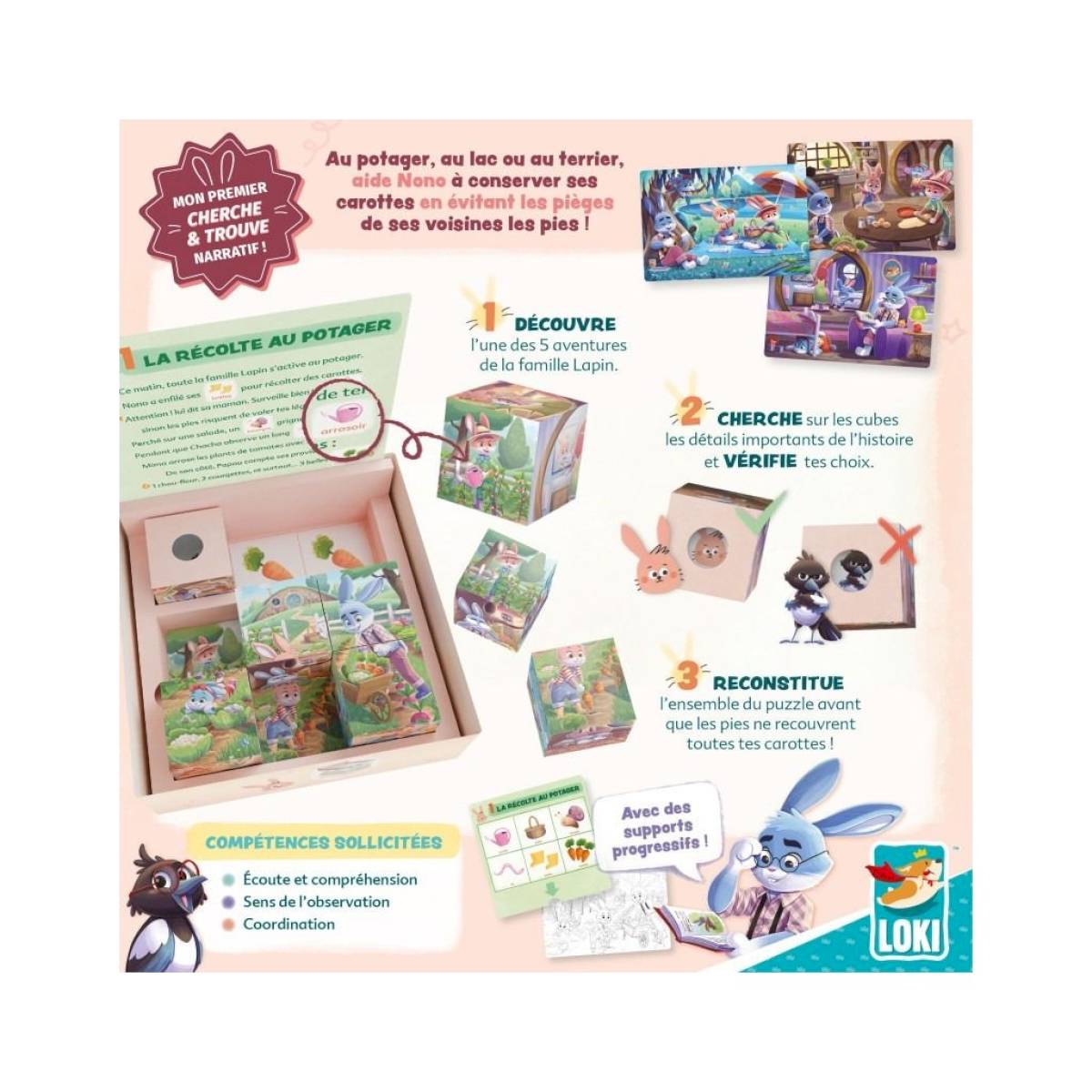 Les cubes Puzzle de Nono