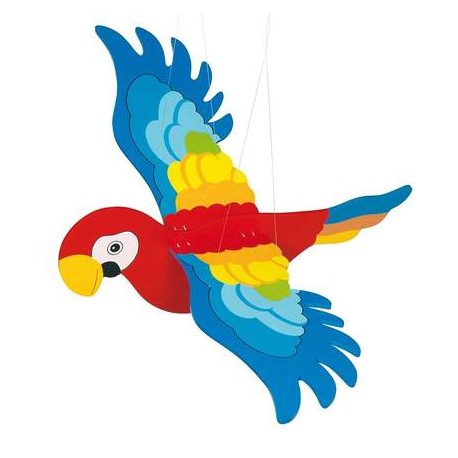 Mobile perroquet