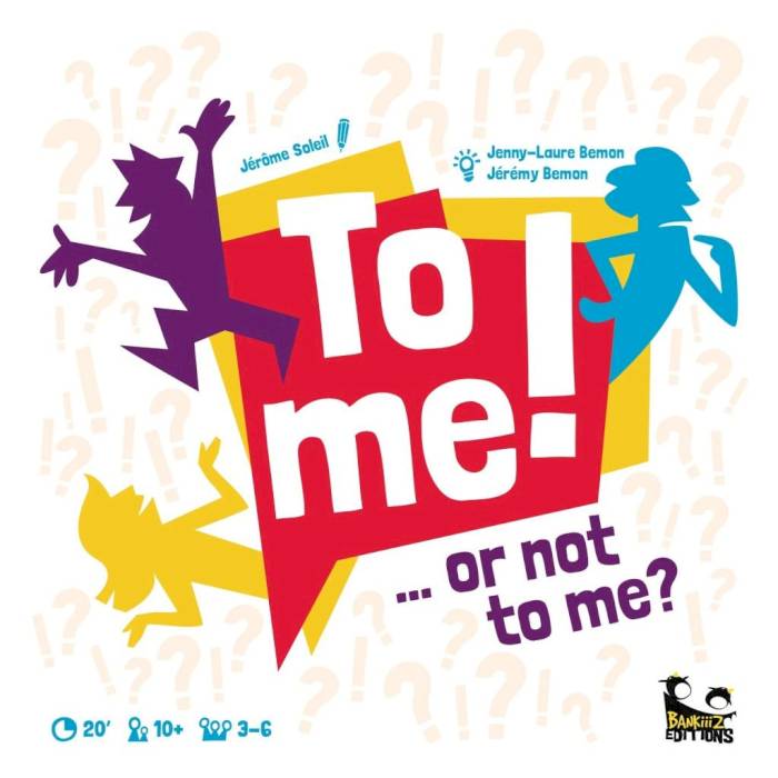 To Me ?...Or Not to Me ?