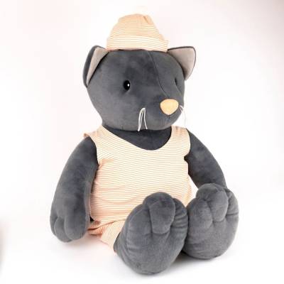 Grande Peluche Chat Malo 90cm