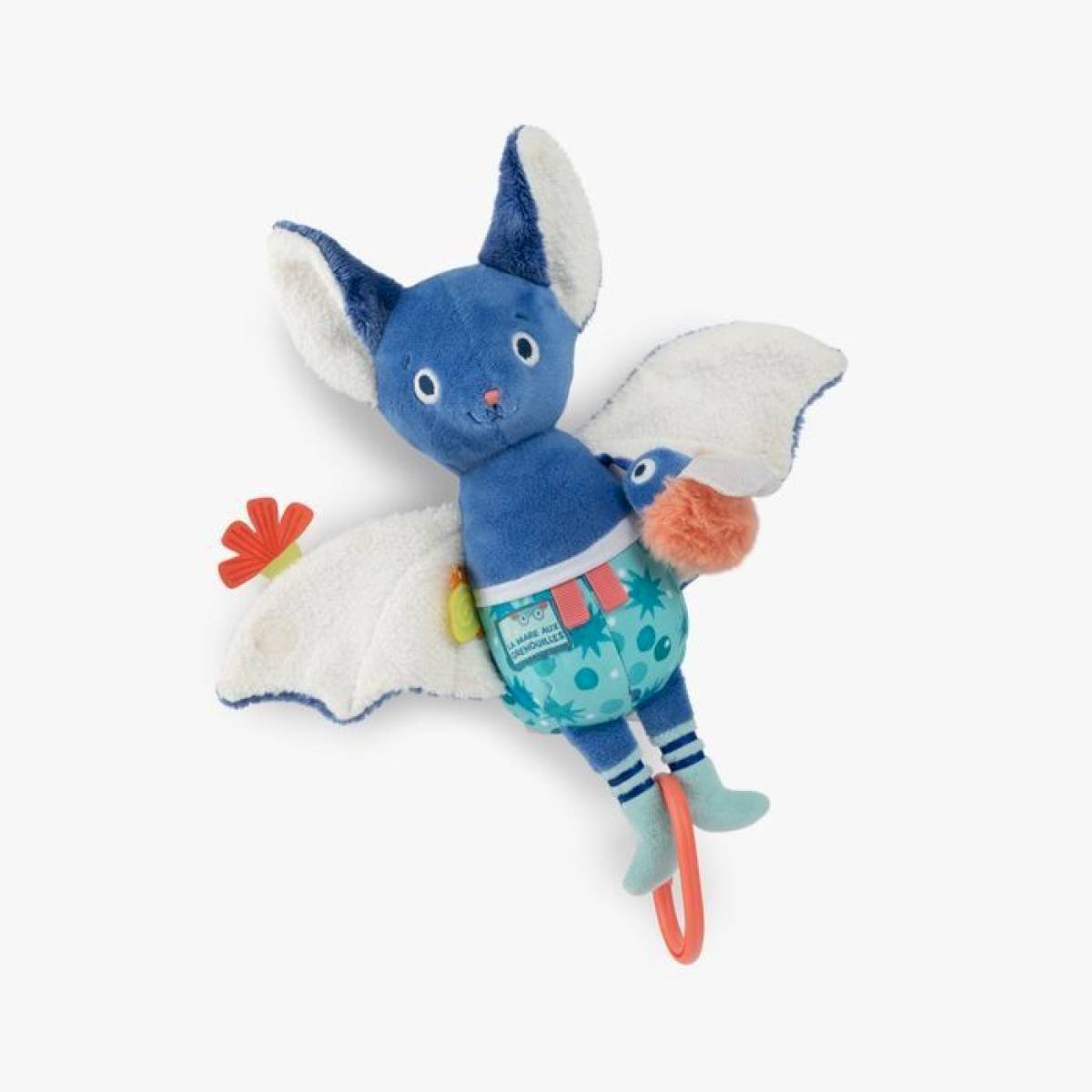 Peluche d'activités Simone la chauve-souris - La Mare aux Grenouilles