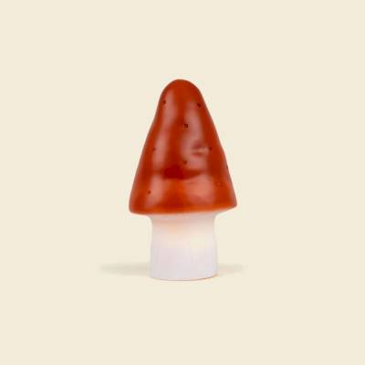 Petite lampe Champignon Rouge Brique