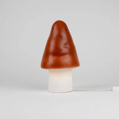 Petite lampe Champignon Rouge Brique