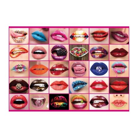 Puzzle 1000 pièces - Lips